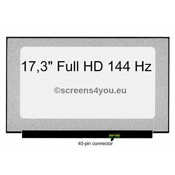 Ekran za laptop 17,3" Full HD IPS – frekvencija 144 Hz