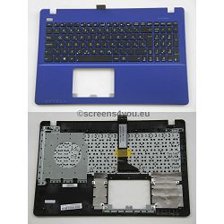 Gornji poklopac sa tipkovnicom za laptope Asus F550/X550 plavi