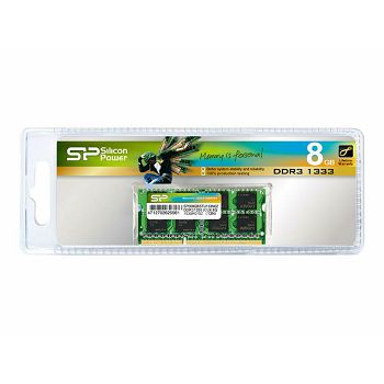 Radna memorija za laptope SILICON POWER DDR3L 8GB 1600MHz CL11 SO-DIMM 1.35V