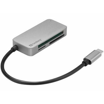 Sandberg USB-C Multi Čitač Kartica Pro