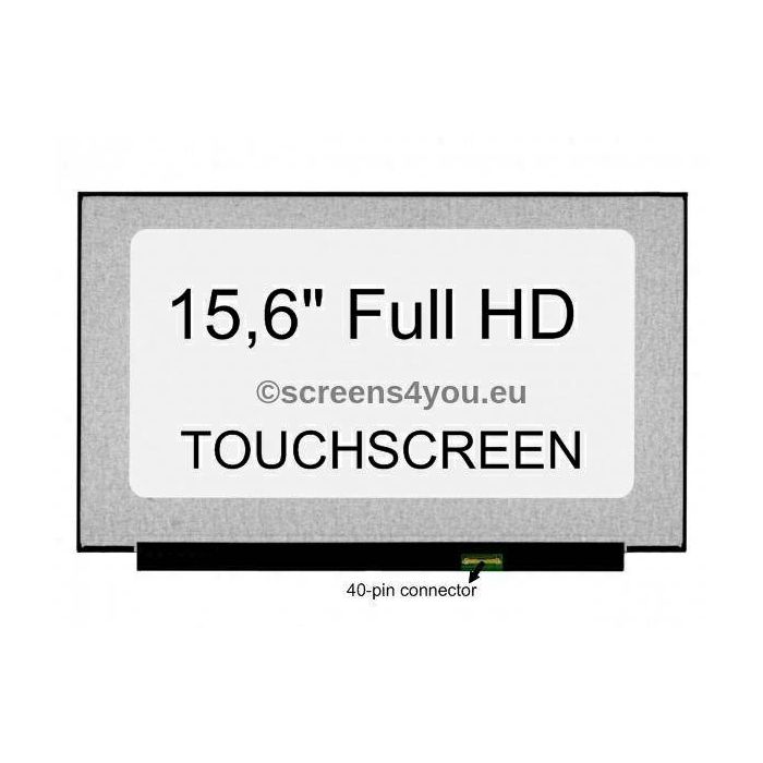 Ekran za laptop 15,6" Full HD IPS – sa opcijom ekrana osjetljivog na dodir (touchscreen)