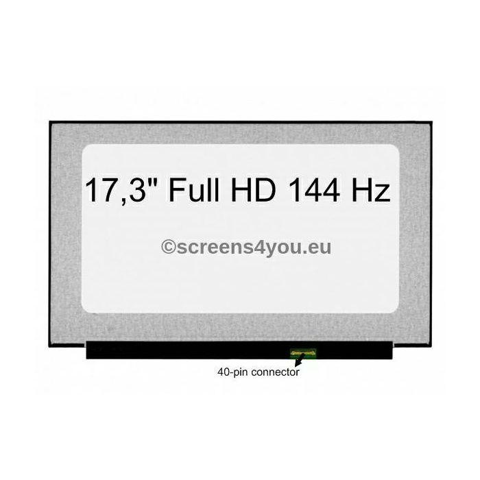 Ekran za laptop 17,3" Full HD IPS – frekvencija 144 Hz