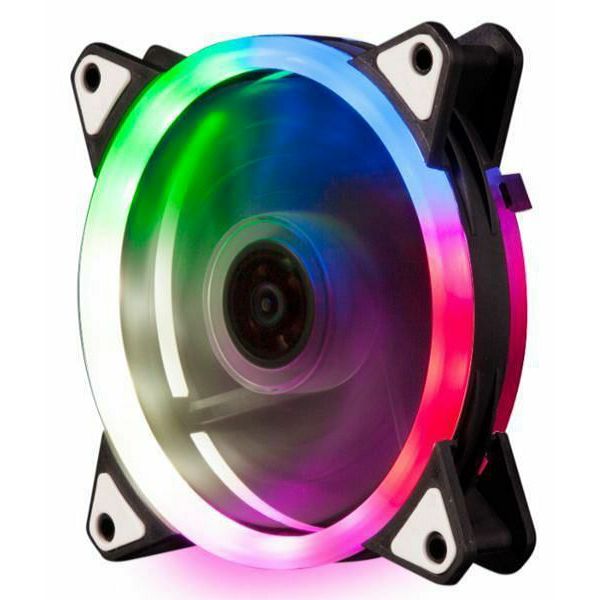 NaviaTec FAN+ Dual Ring, RGB višebojni ventilator