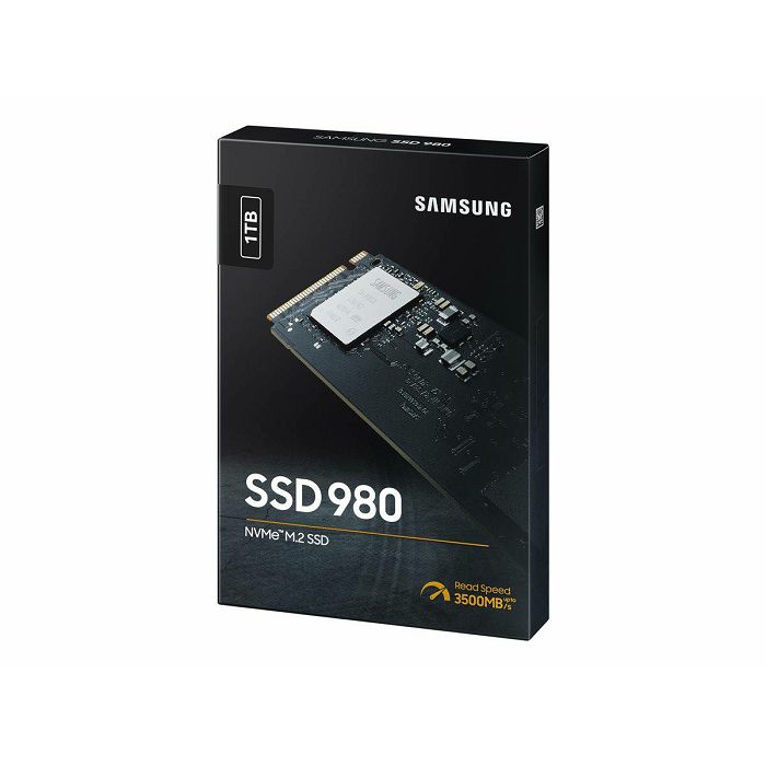 SAMSUNG 980 SSD 1TB M.2 NVMe PCIe 3.0 3.500 MB/s čitanje 3.000MB/s pisanje MZ-V8V1T0BW