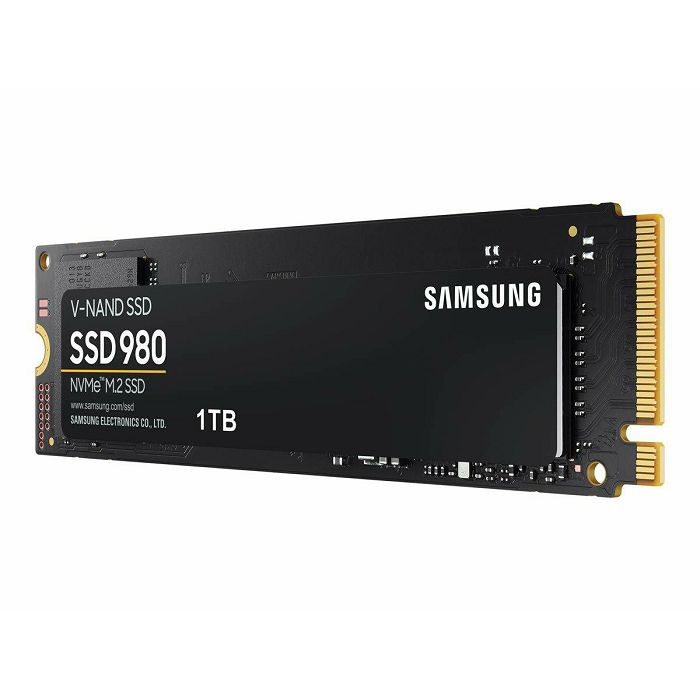 SAMSUNG 980 SSD 1TB M.2 NVMe PCIe 3.0 3.500 MB/s čitanje 3.000MB/s pisanje MZ-V8V1T0BW