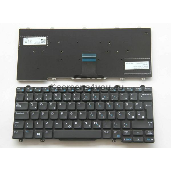Tipkovnica za laptope Dell Latitude E5250/E7250